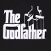 Rövid ujjú póló The Godfather Logo Fekete Unisex
