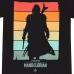 Kortarmet T-skjorte The Mandalorian Spectrum Svart Unisex