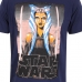 Tričko s krátkym rukávom Star Wars White Blades Modrá Unisex