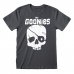 Majica s Kratkimi Rokavi The Goonies Skull and Logo Grafit