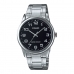 Unisex Watch Casio COLLECTION Black Silver (Ø 38 mm)