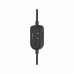 Hoofdtelefoon met microfoon Genesis NSG-1658 Zwart Rood/Zwart