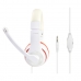 Headphones with Microphone GEMBIRD MHS-03-WTRD White