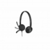 Ακουστικά με Μικρόφωνο Logitech H340 USB 1,8 m Μαύρο