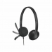 Słuchawki z Mikrofonem Logitech H340 USB 1,8 m Czarny