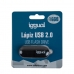 Ključ USB iggual IGG318492 Črna USB 2.0 x 1