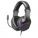 Gamer Headset Mikrofonnal Mars Gaming MH122 Fekete