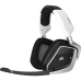 Bluetooth headset med mikrofon Corsair CA-9011202-EU Hvid Sort/Hvid