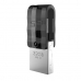 USB-minne Silicon Power Mobile C31 Svart/Silvrig 32 GB