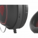 Sluchátka s mikrofonem Genesis Radon 300 Černý Červený