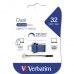 USB stick Verbatim Dual 32 GB