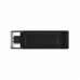 USB стик Kingston DT70/64GB usb c Черен