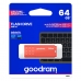 Memorie USB GoodRam UME3 Portocaliu 64 GB