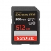 USB flash disk SanDisk Extreme PRO Modrá Čierna 512 GB