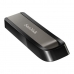 Στικάκι USB SanDisk Extreme Go Μαύρο Χάλυβας 64 GB