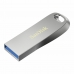USB stick SanDisk Ultra Luxe Zilverkleurig 128 GB