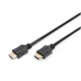 Кабел HDMI Digitus by Assmann AK-330107-100-S Черен 10 m