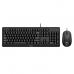Tastiera e Mouse Philips SPT6207BL/16 Qwerty in Spagnolo