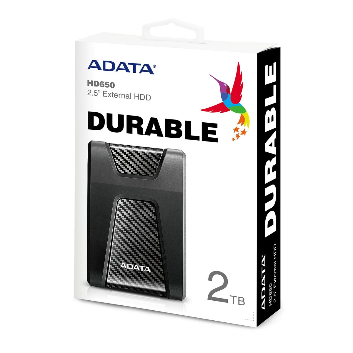 Hard Disk Esterno Adata HD650 Nero 2 TB