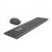 Tastatur mit Drahtloser Maus GEMBIRD KBS-ECLIPSE-M500-PT Grau