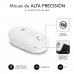 Tastiera e Mouse Wireless Subblim BUSINESS SLIM Bianco