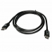 Kabel USB C V7 V7USB2C-1M           Crna