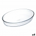 Oven Dish Ô Cuisine Ocuisine Vidrio Oval Transparent Glass 30 x 21 x 7 cm (4 Units)