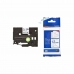 Laminated Tape for Labelling Machines Brother TZe-FA3 Blue/White 12 mm x 3 m Blue White 12 mm