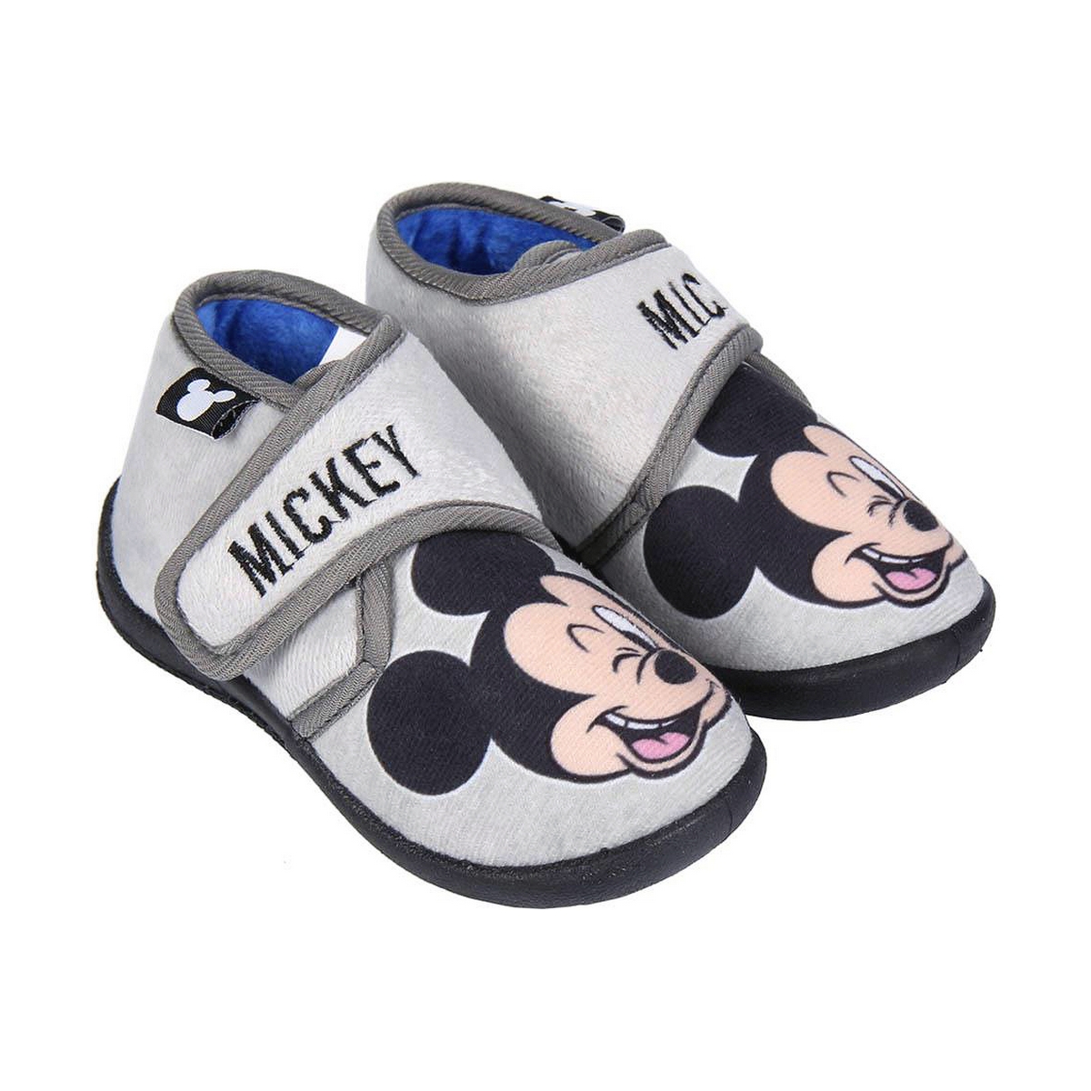 Dětské Bačkory 3D Mickey Mouse Světle šedá