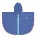 K-Way Impermeabile con Cappuccio Stitch Azzurro
