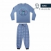 Pižama Stitch Moški Modra (Odrasle)