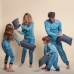Pyžamo Stitch Pánský Modrý (Dospělé)