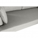 Chaise Longue Sofa DKD Home Decor Grijs Polyester Metaal (240 x 160 x 85 cm)