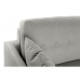 rohová sedací souprava DKD Home Decor Šedý Polyester Kov (240 x 160 x 85 cm)