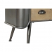 Cómoda DKD Home Decor Cinzento Natural Metal Abeto Loft 97 x 37 x 79 cm