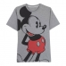 T-shirt à manches courtes homme Mickey Mouse Gris Gris foncé Adultes