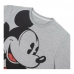 Moška Majica s Kratkimi Rokavi Mickey Mouse Siva Temno siva Odrasle