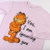Pyjamas Garfield Ljusrosa