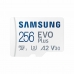 Карта памяти микро-SD с адаптером Samsung EVO Plus 256 GB