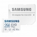 Micro SD Memory Card with Adaptor Samsung EVO Plus 256 GB