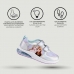 Sportovní boty s LED Frozen Velcro Stříbřitý
