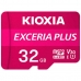 Mikro SD Atmiņas karte ar Adapteri Kioxia Exceria Plus Rozā Klase Nr. 10 / Klase 10 UHS-I U3