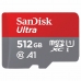 Micro-SD-Muistikortti Adapterilla SanDisk Ultra 512 GB