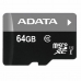 Micro SD Memory Card with Adaptor Adata CLASS10 64 GB