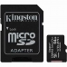 Micro SD geheugenkaart met adapter Kingston exFAT