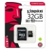 Micro SD geheugenkaart met adapter Kingston exFAT