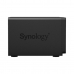NAS Verkkotallennus Synology DS620SLIM Celeron J3355 2 GB RAM Musta