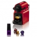 Kapselkaffemaskine Krups Nespresso Inissia XN100510 0,7 L 19 bar 1270W Plastik Rød 700 ml 800 ml 1 L (Kapselkaffemaskine)
