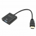 Kabel HDMI iggual IGG317303 Svart WUXGA