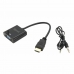 HDMI Cable iggual IGG317303 Black WUXGA